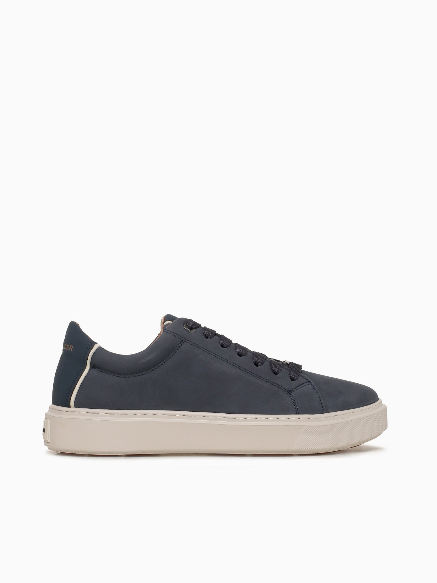 London Man Blue Leather Blue / 40 / M