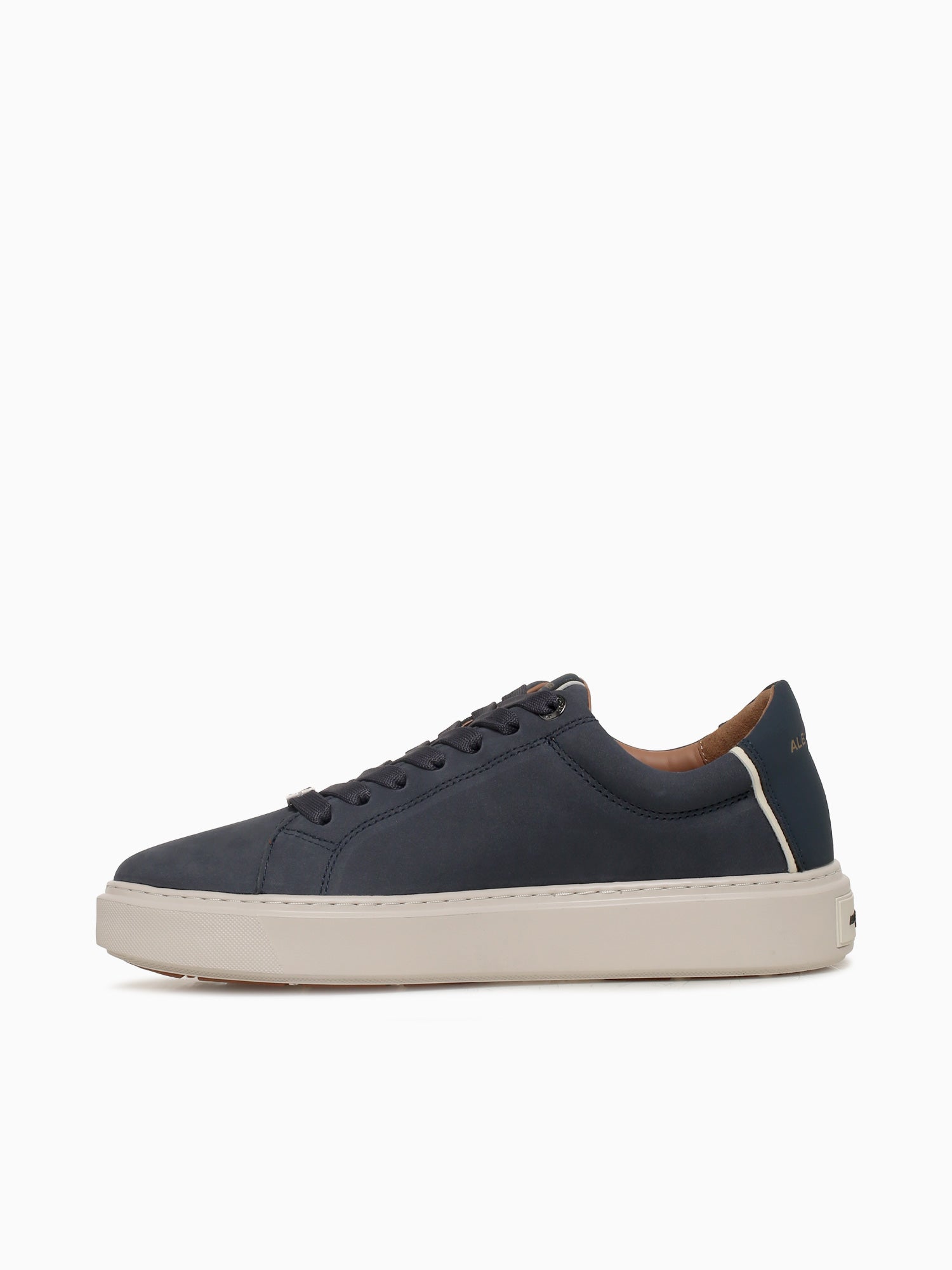 London Man Blue Leather Blue / 40 / M