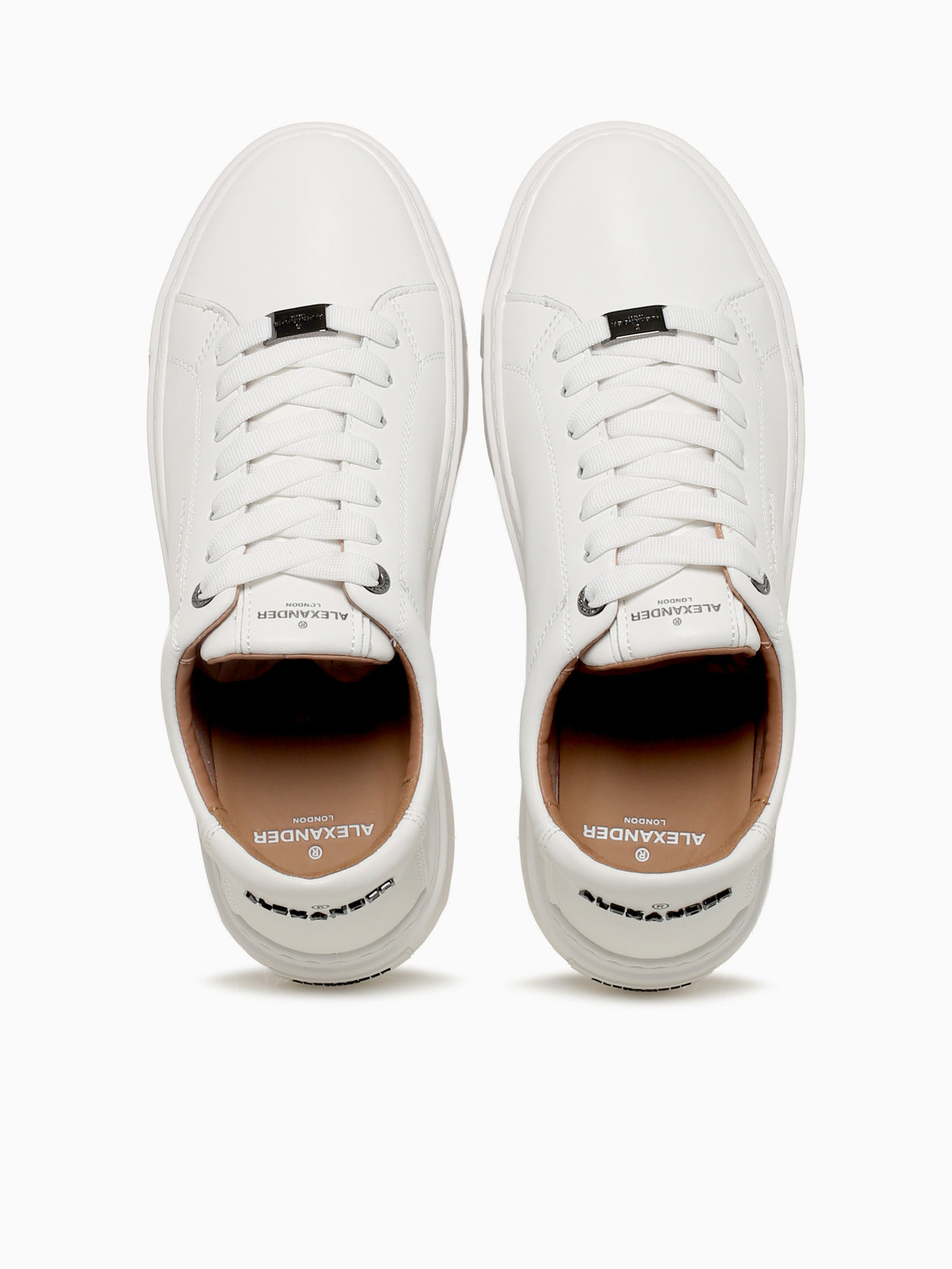London Man Total White Leather White / 40 / M
