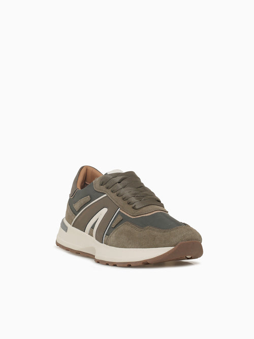 Liverpool Man Olive Leather Green / 40 / M