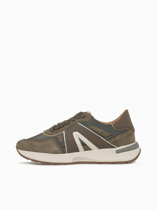 Liverpool Man Olive Leather Green / 40 / M