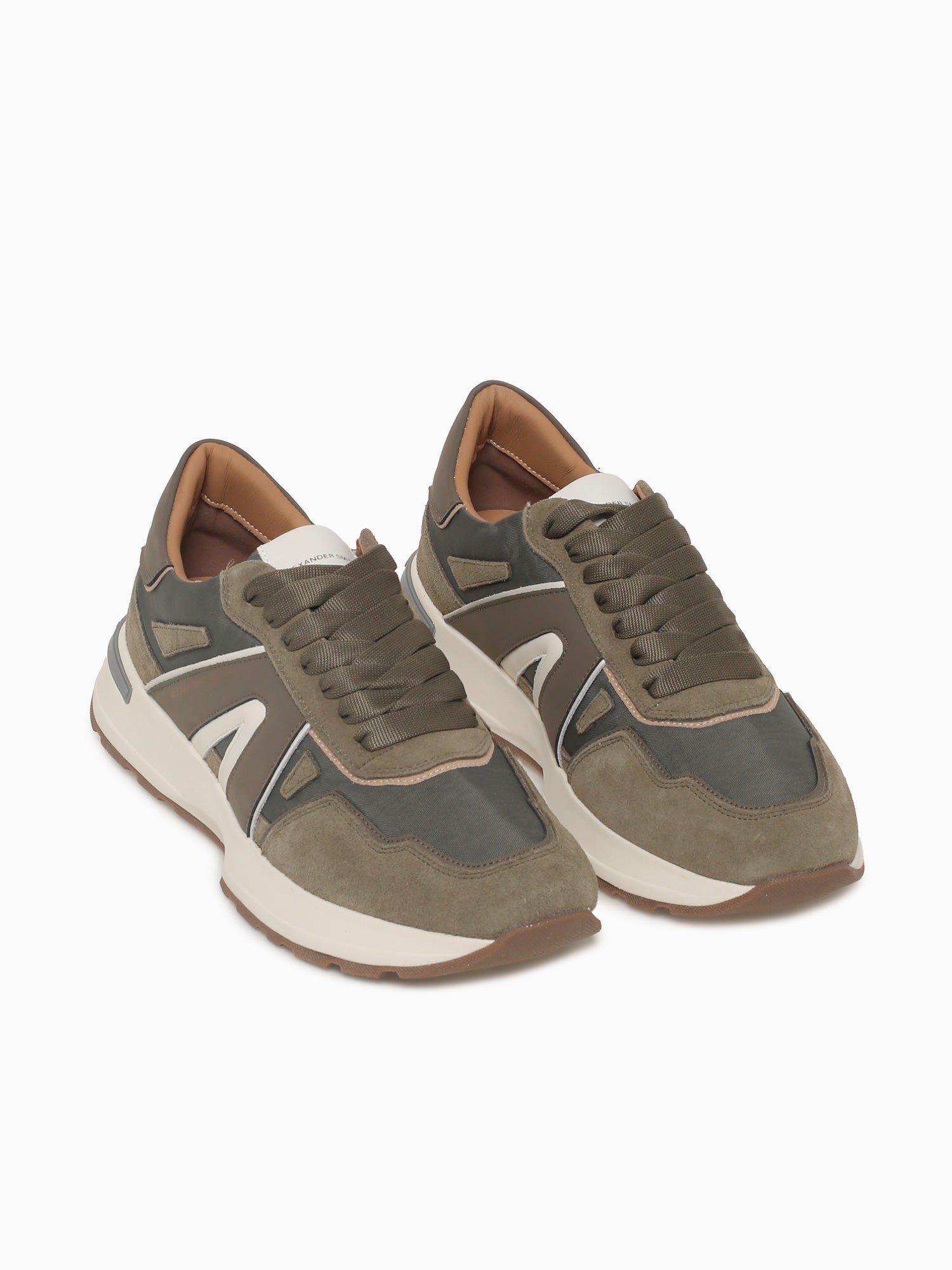Liverpool Man Olive Leather Green / 40 / M