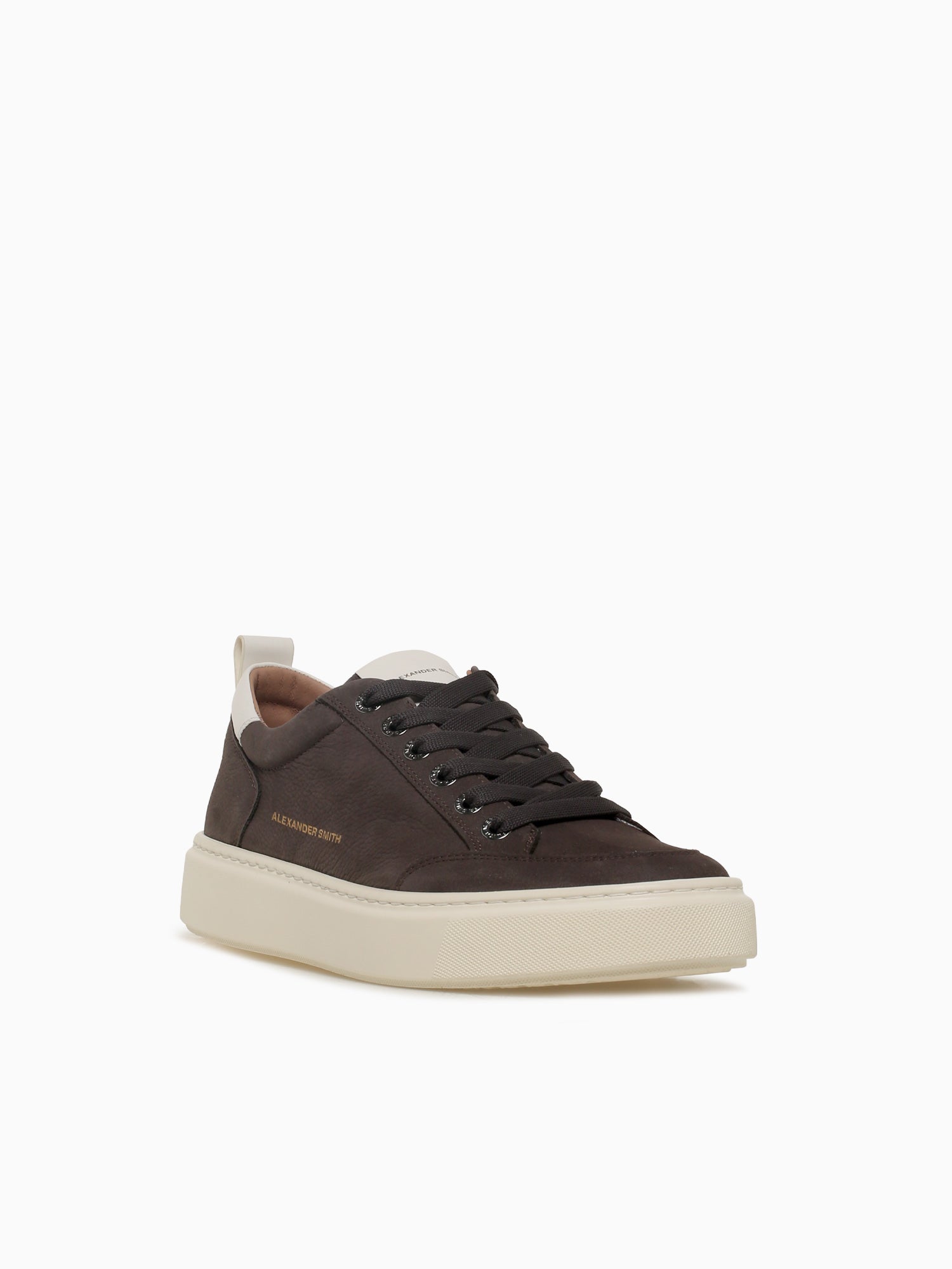 Bond Man Dark Brown White Leather Dark Brown / 40 / M