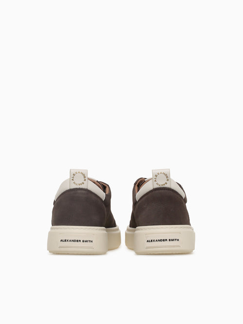 Bond Man Dark Brown White Leather Dark Brown / 40 / M