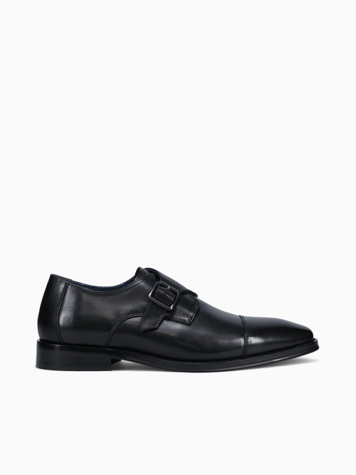 Justyn Black Brushed Calf Black / 7 / M