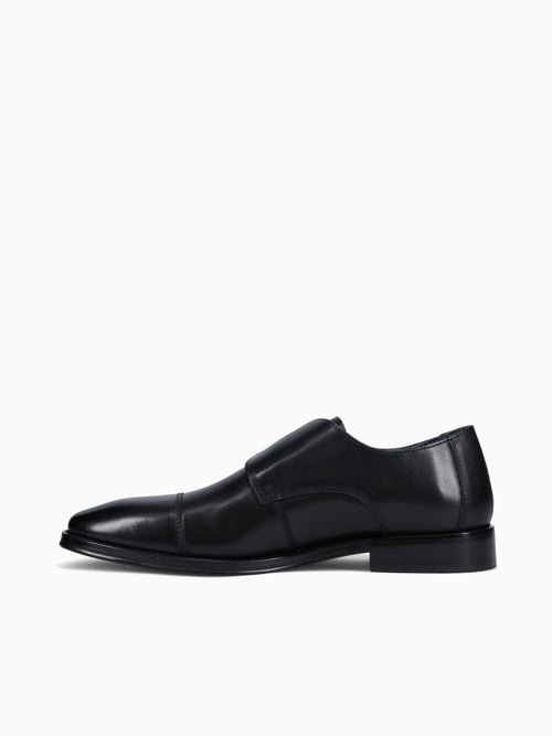 Justyn Black Brushed Calf Black / 7 / M