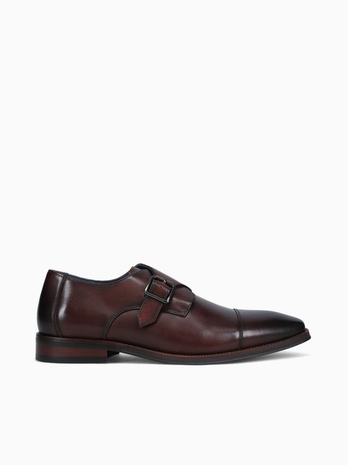 Justyn Brown Brushed Calf Brown / 7 / M