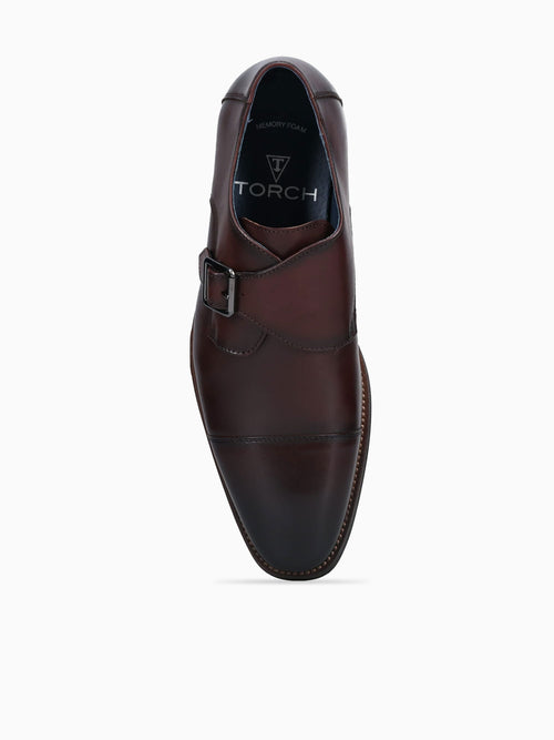 Justyn Brown Brushed Calf Brown / 7 / M
