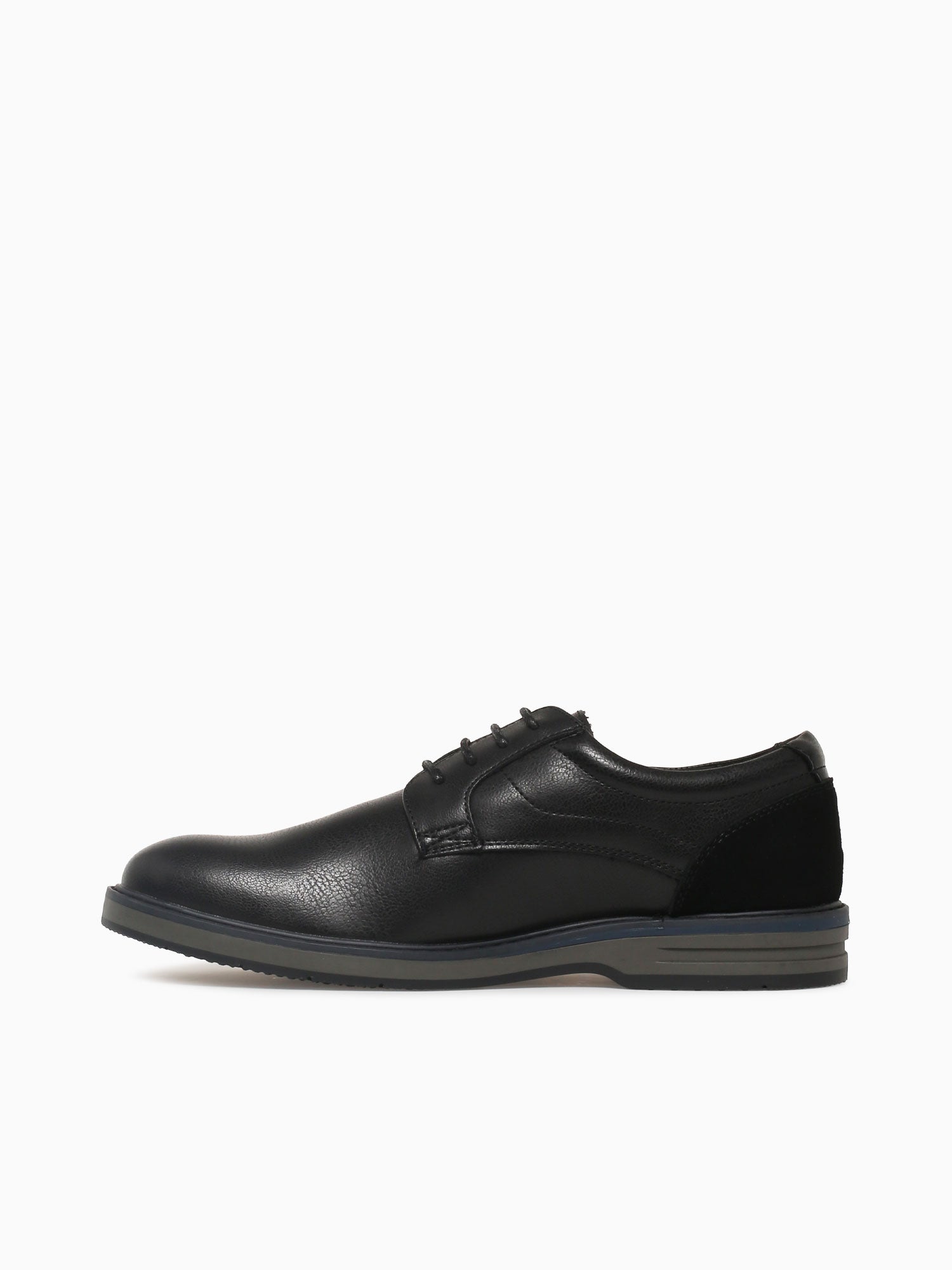 Ishan Black Pu Suede Black / 7 / M