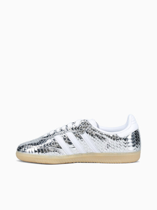 Samba Og W Silver Metallic Leather Silver / 5 / M