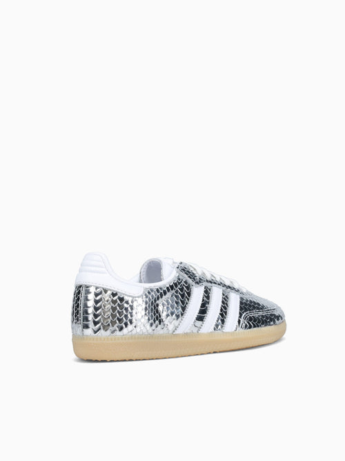 Samba Og W Silver Metallic Leather Silver / 5 / M