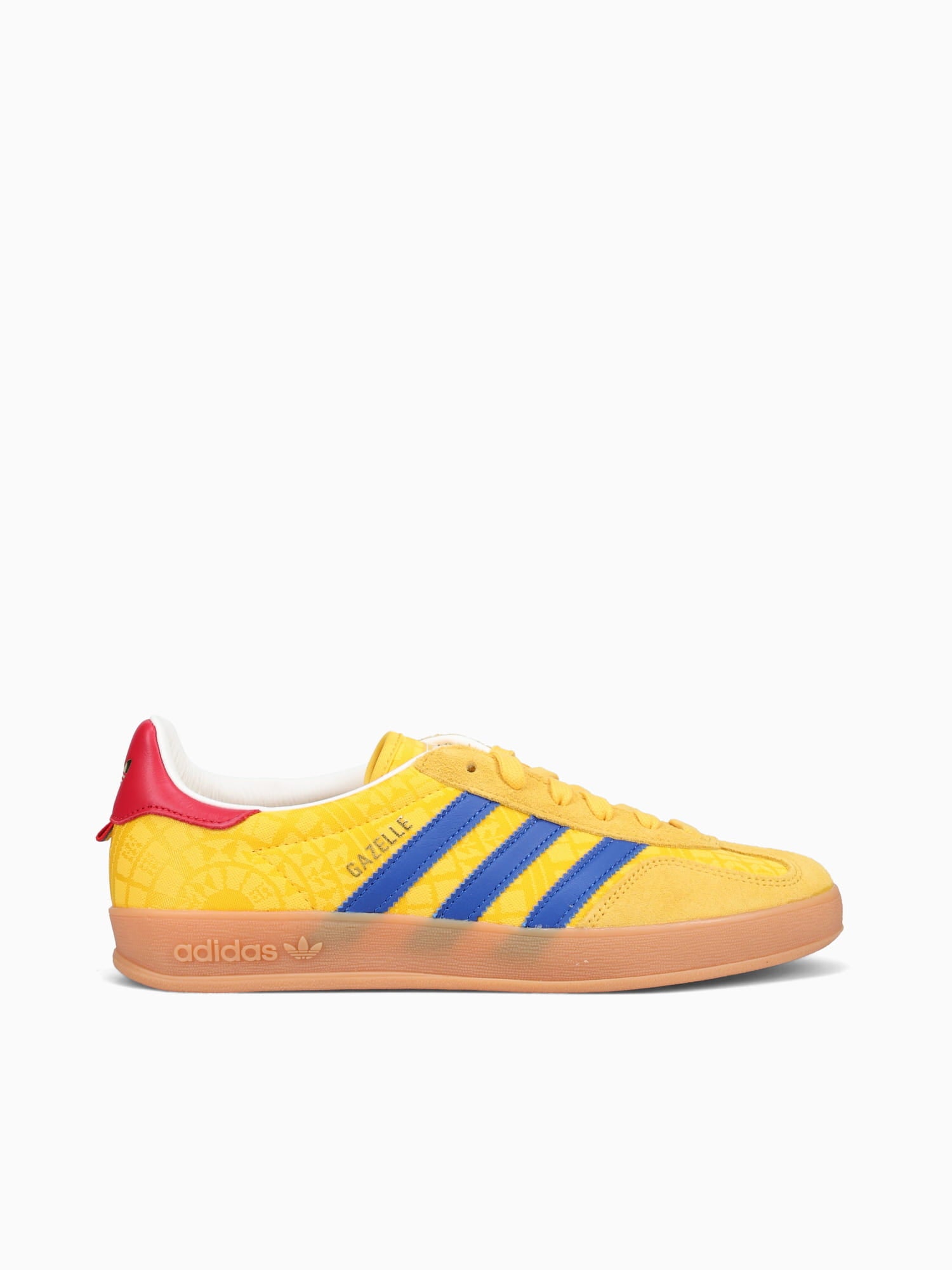 Gazelle Indoor Gold Blue Red suede Yellow / 4 / M