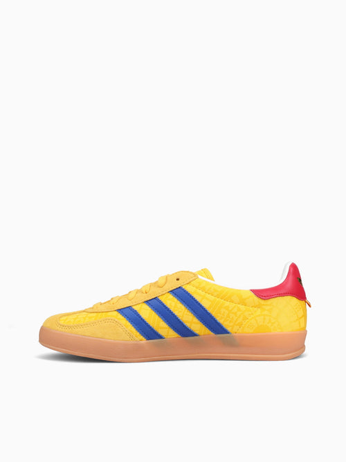 Gazelle Indoor Gold Blue Red suede Yellow / 4 / M
