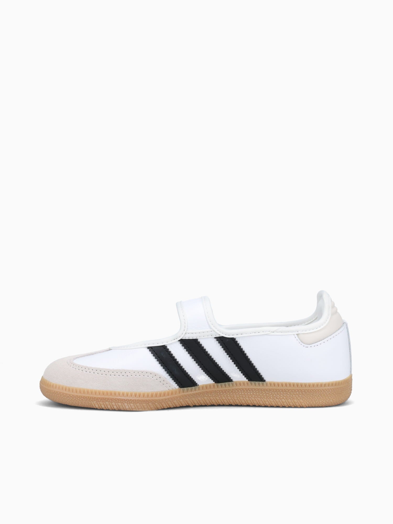 Samba Jane W White Black leather