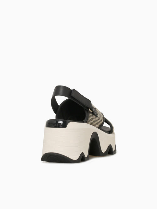 Kinetic Aura Slingback Blk Ceramic texti Black / 5 / M
