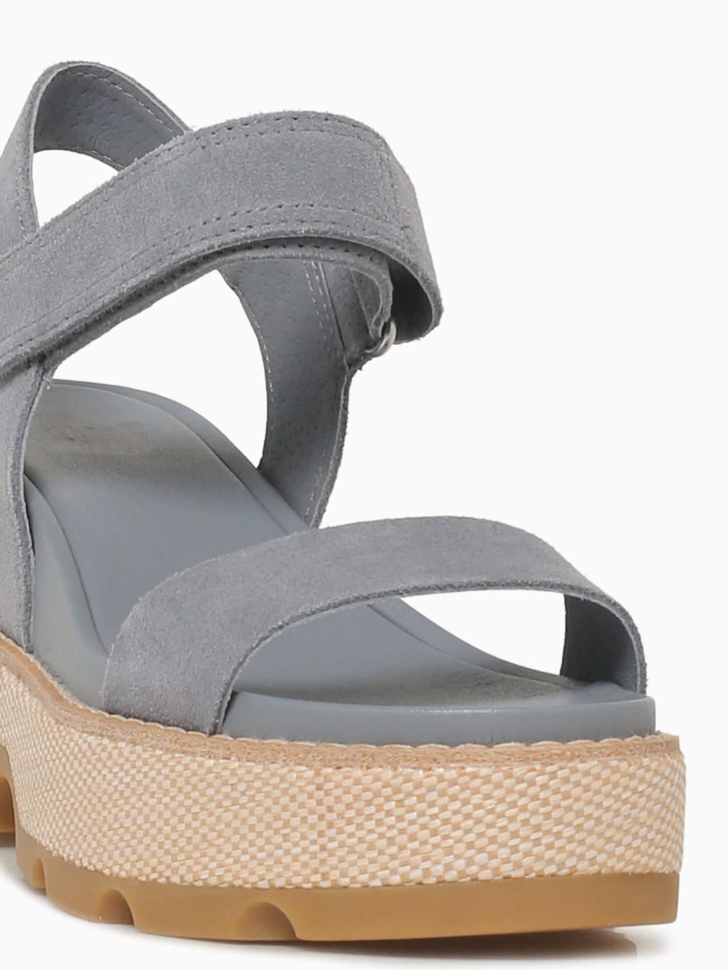 Joanie Iv Y Strap Grey Ash Gum suede Light Blue / 5 / M