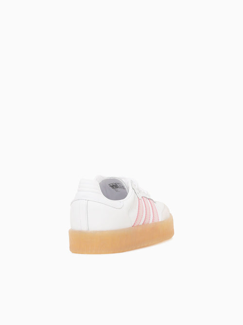 Sambae W White Pink leather Pink / 4 / M