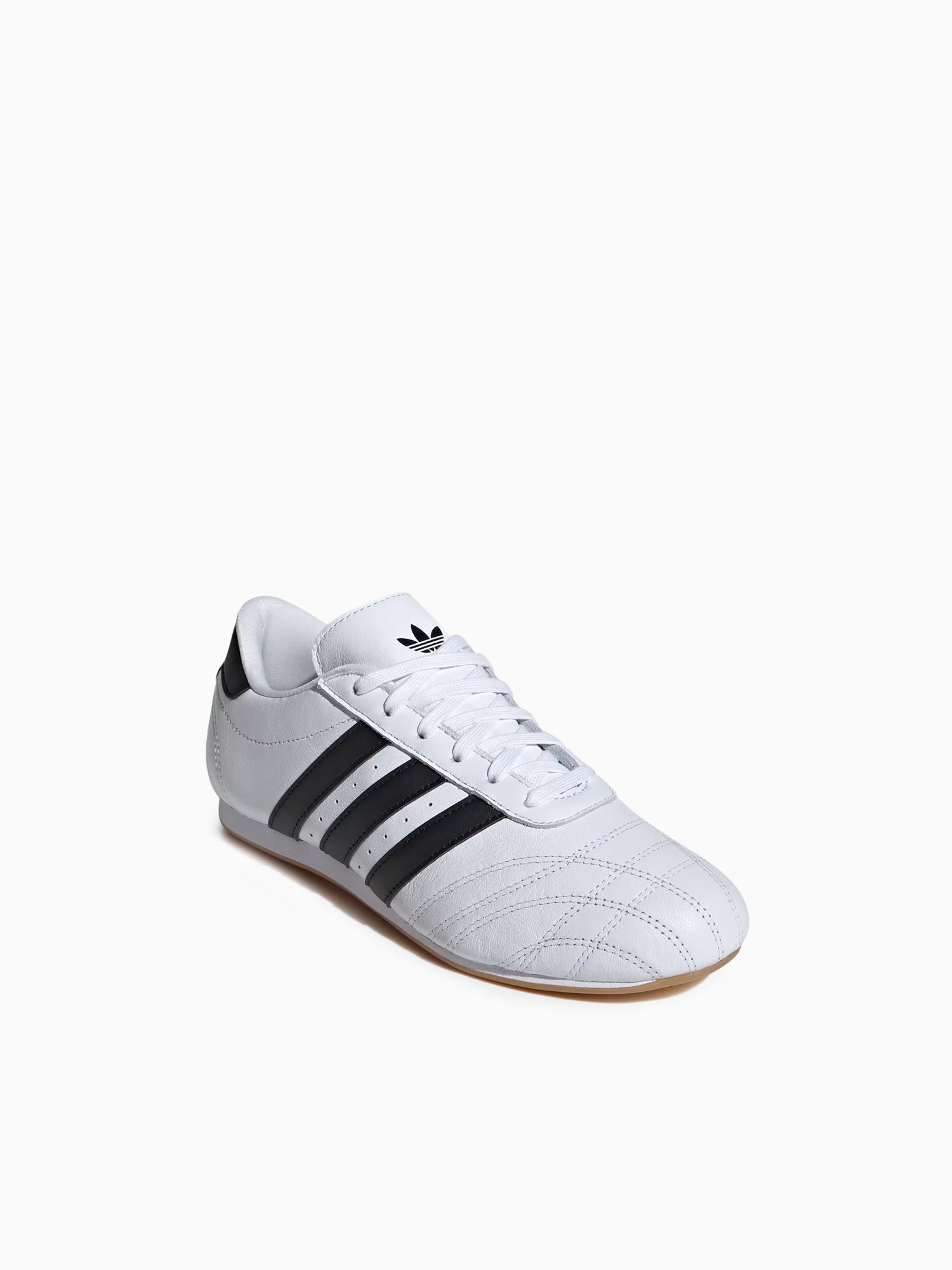 Taekwondo Lace W White Black leather White / 5 / M