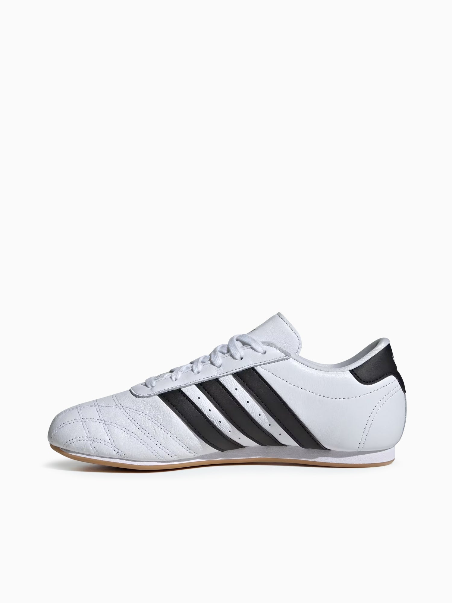 Taekwondo Lace W White Black leather White / 5 / M