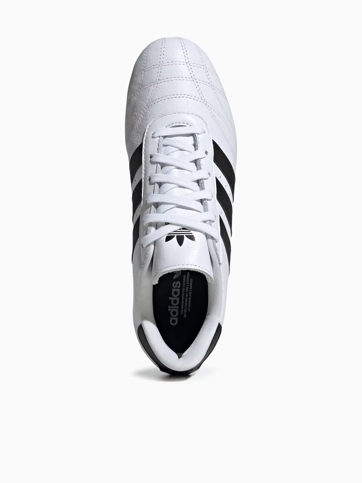 Taekwondo Lace W White Black leather White / 5 / M