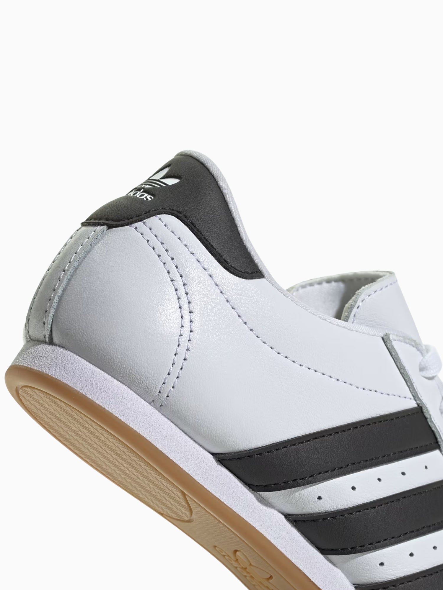 Taekwondo Lace W White Black leather White / 5 / M