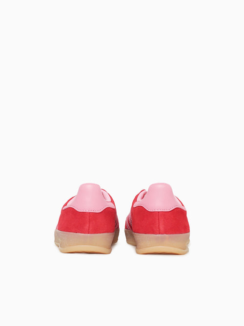 Gazelle Indoor W Scarlet Pink suede Red / 4 / M