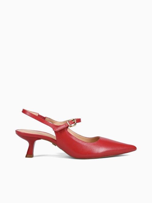 Francisca Scarlet Slim Fly Red / 5 / M