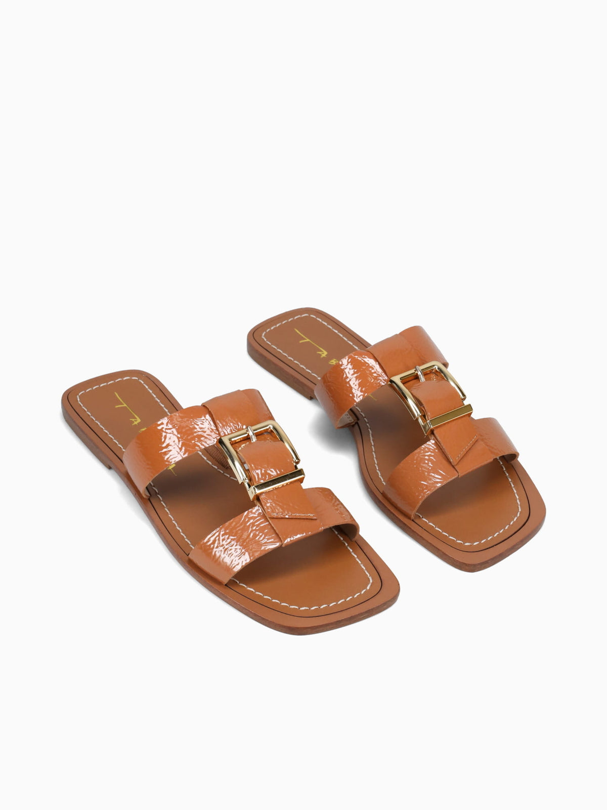 Trinette Caramelo Savana verniz glossveg Tan / 5 / M