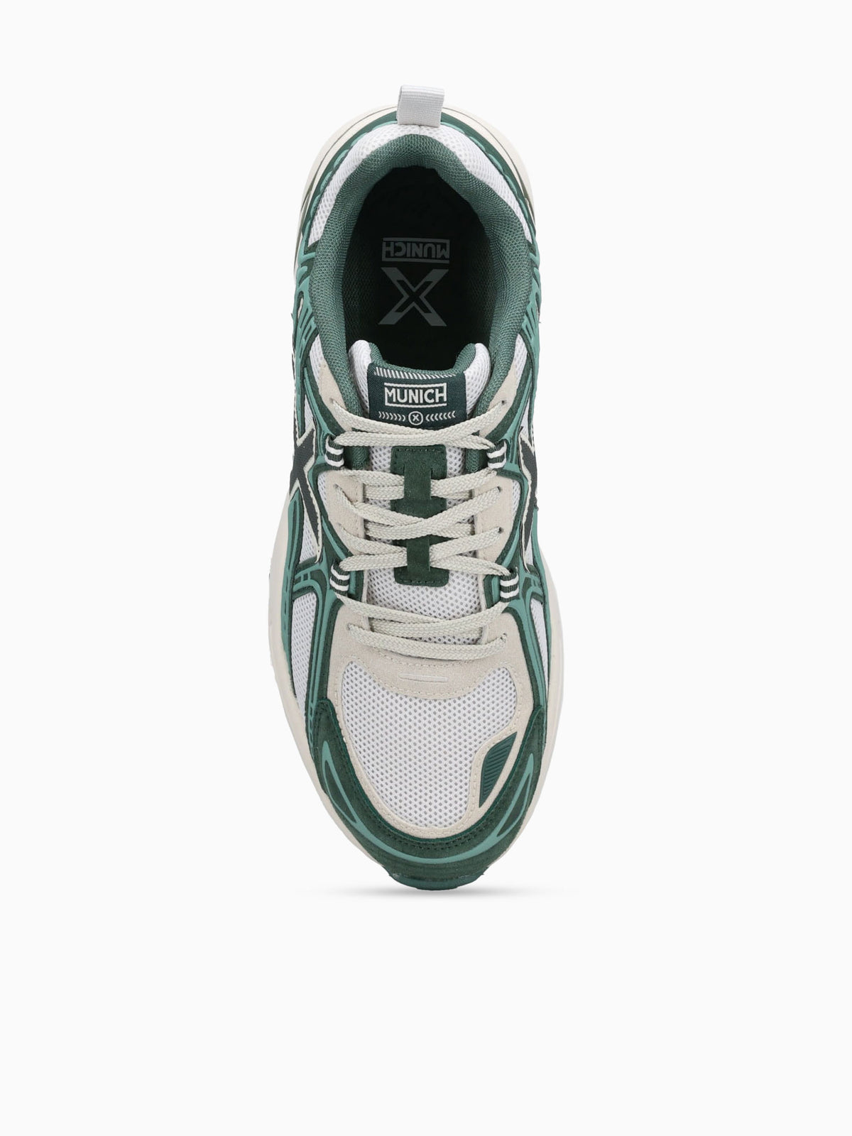M2000 Green Offwhite suede Mesh Green / 40 / M