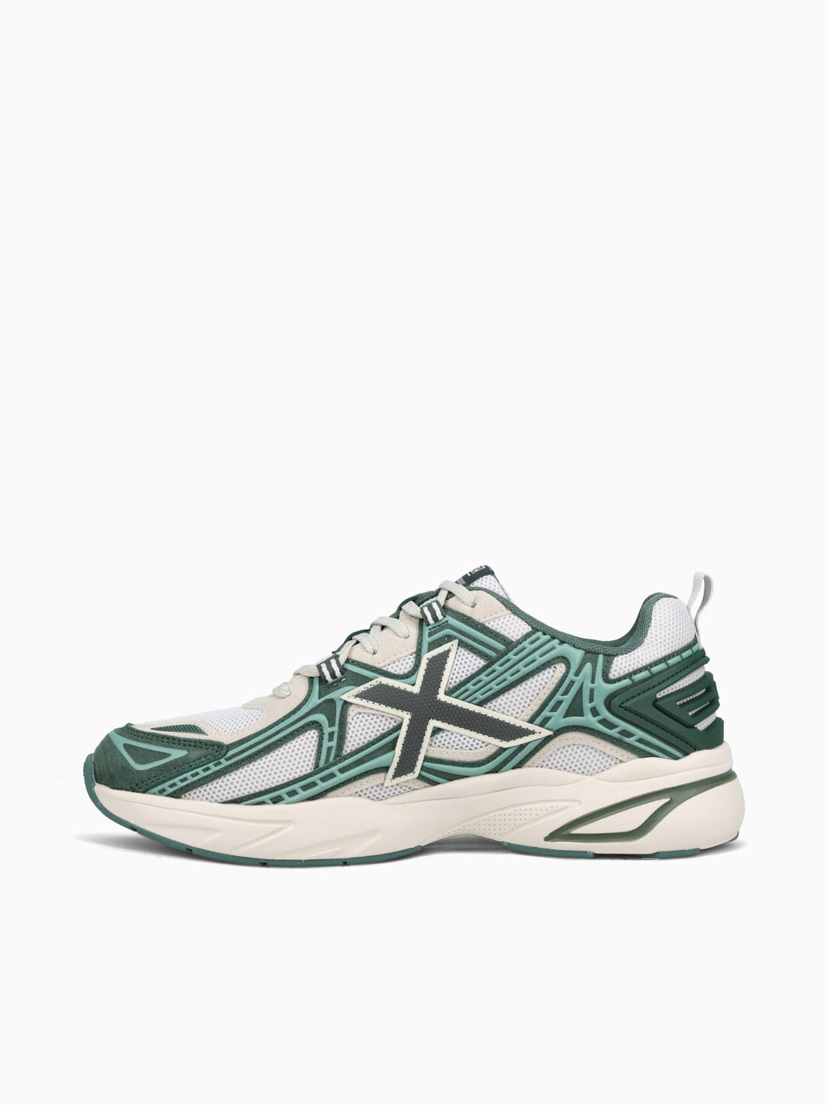 M2000 Green Offwhite suede Mesh Green / 40 / M