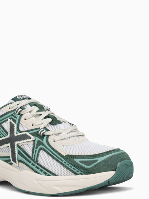 M2000 Green Offwhite suede Mesh Green / 40 / M