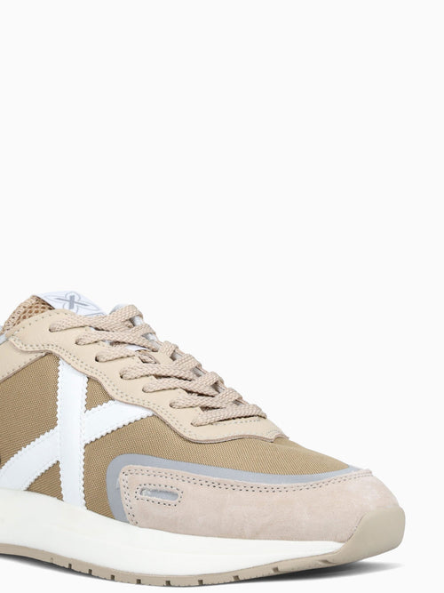 Speed Taupe White suede Mesh Taupe / 40 / M