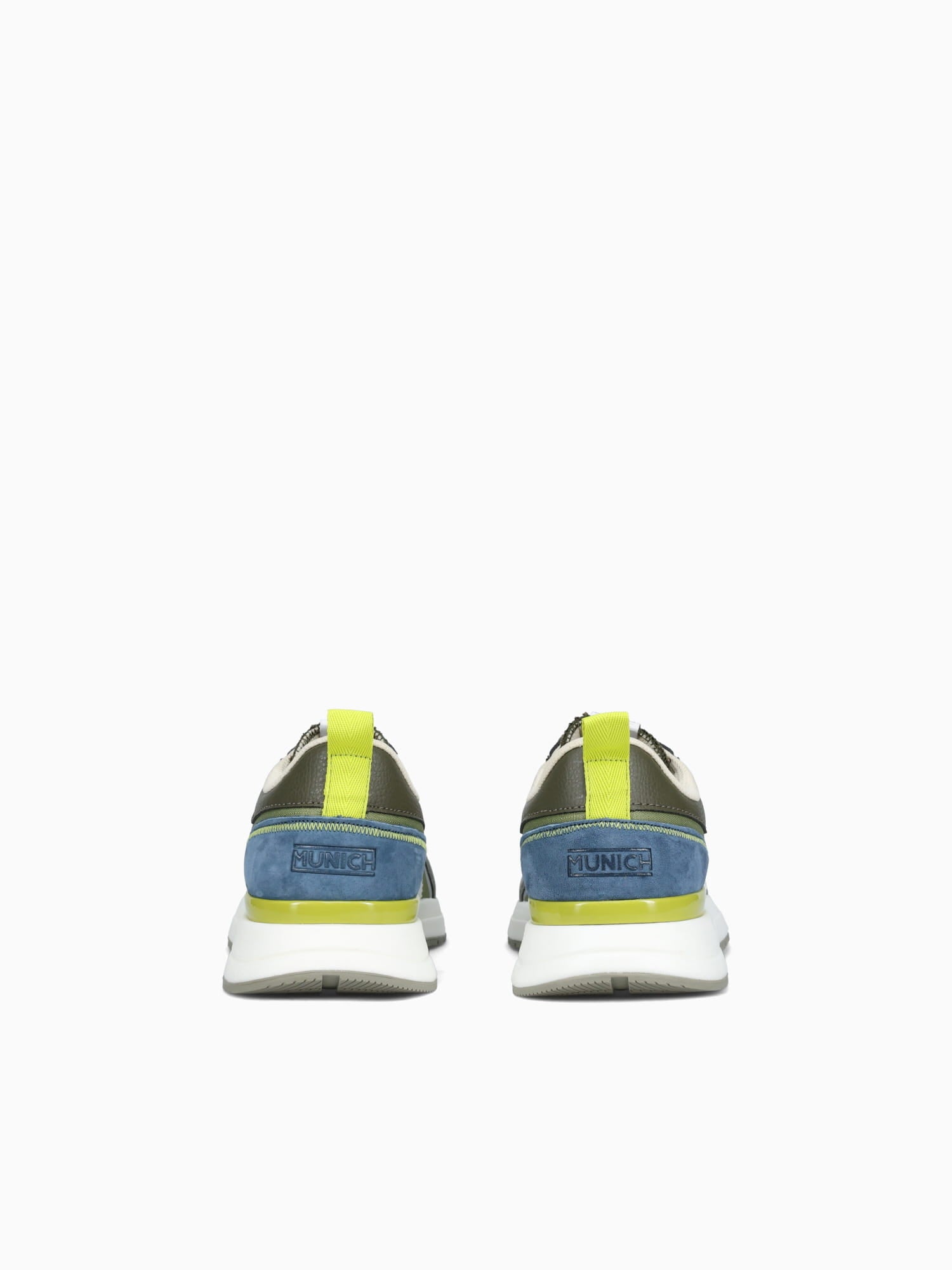 Speed Green White suede Mesh Green / 40 / M