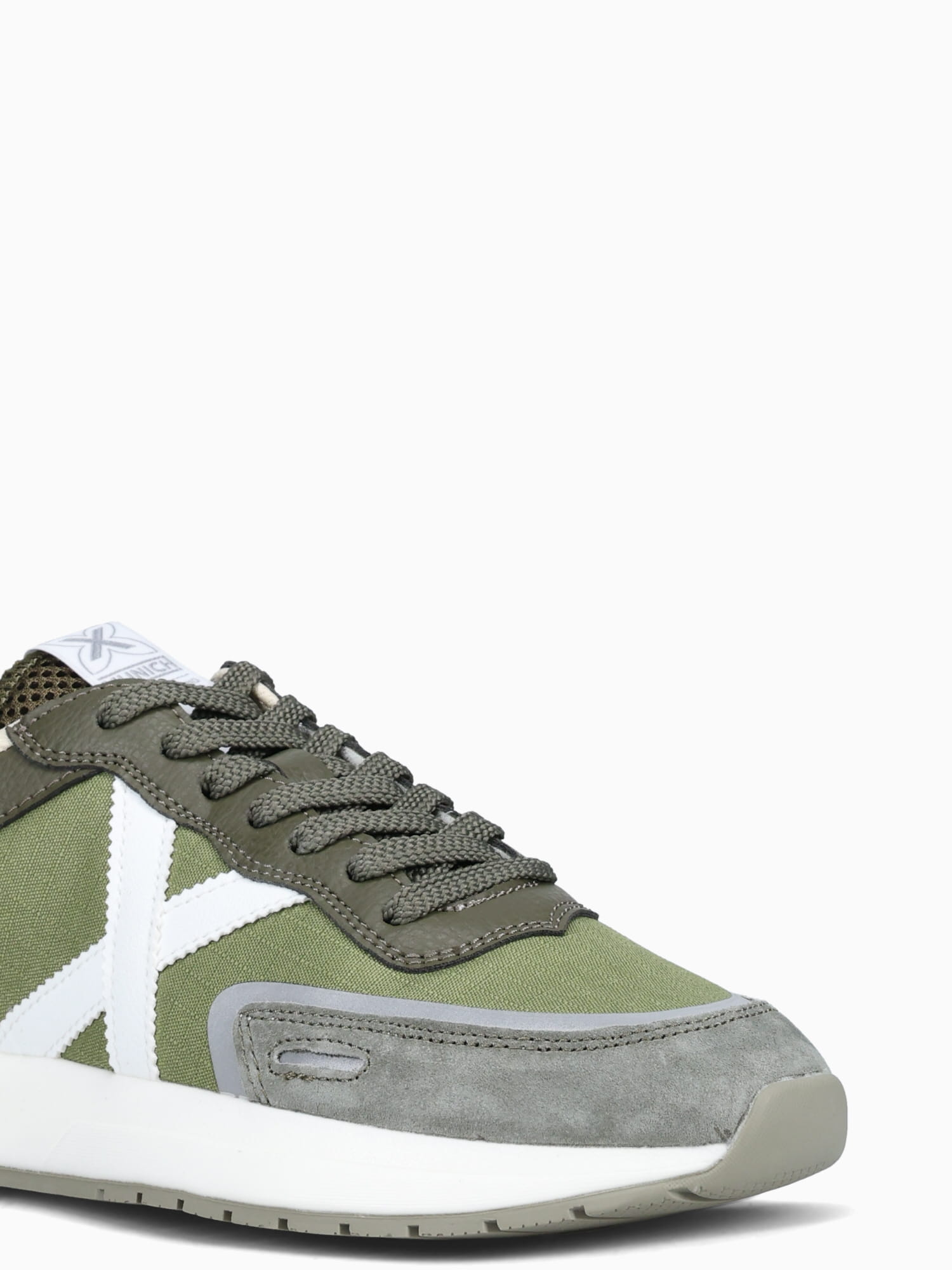 Speed Green White suede Mesh Green / 40 / M