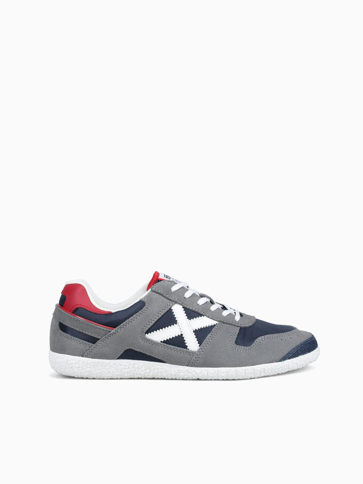Goal Gris Negro Blanco suede Fabric Black / 40 / M