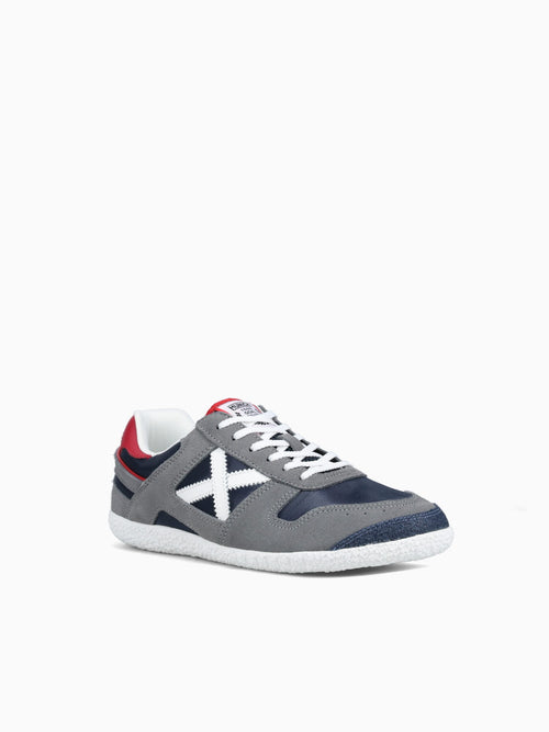 Goal Gris Negro Blanco suede Fabric Black / 40 / M