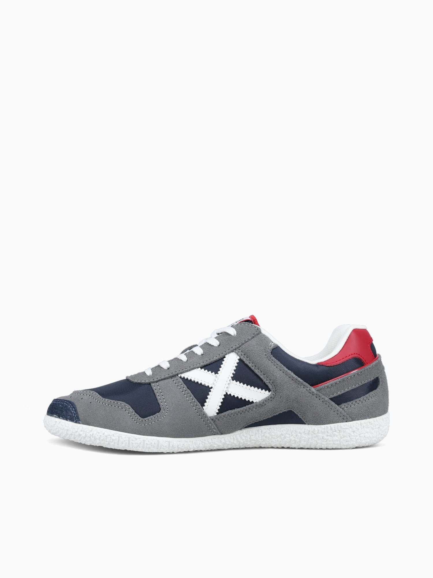 Goal Gris Negro Blanco suede Fabric Black / 40 / M