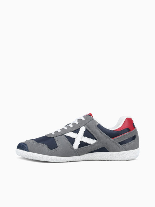 Goal Gris Negro Blanco suede Fabric Black / 40 / M