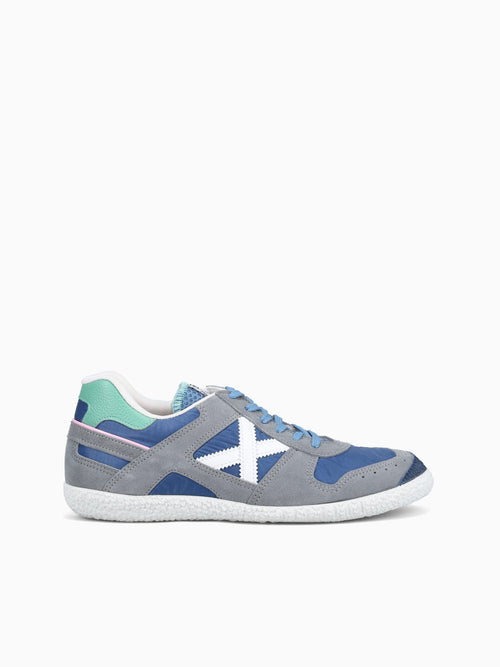 Goal Gris Azul Blanco suede Fabric Grey / 40 / M