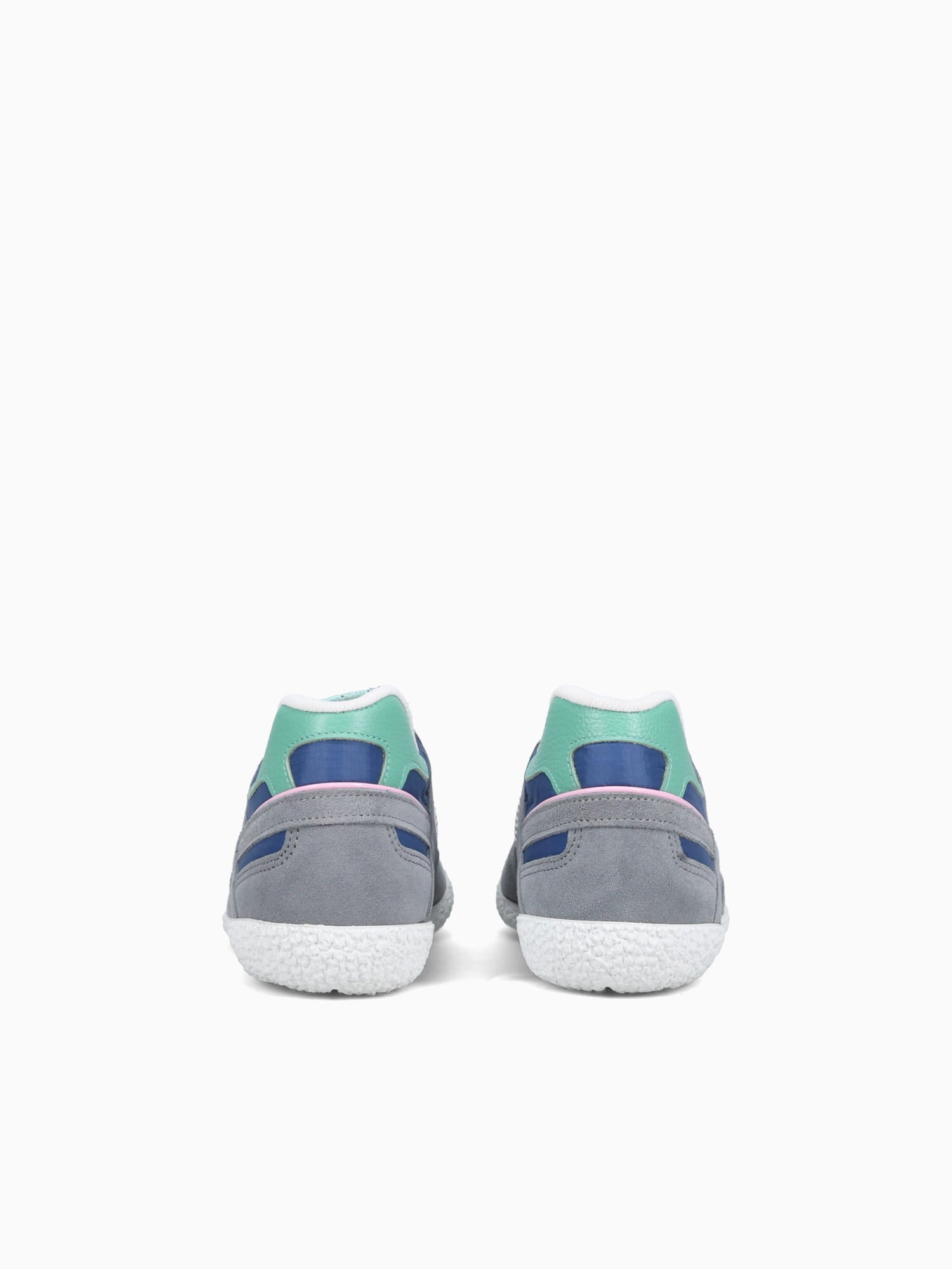 Goal Gris Azul Blanco suede Fabric Grey / 40 / M