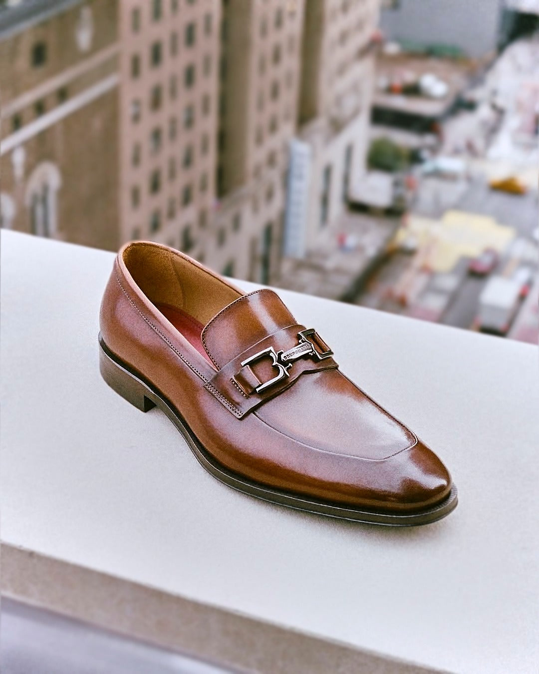 Maiocco Bit Cognac Leather