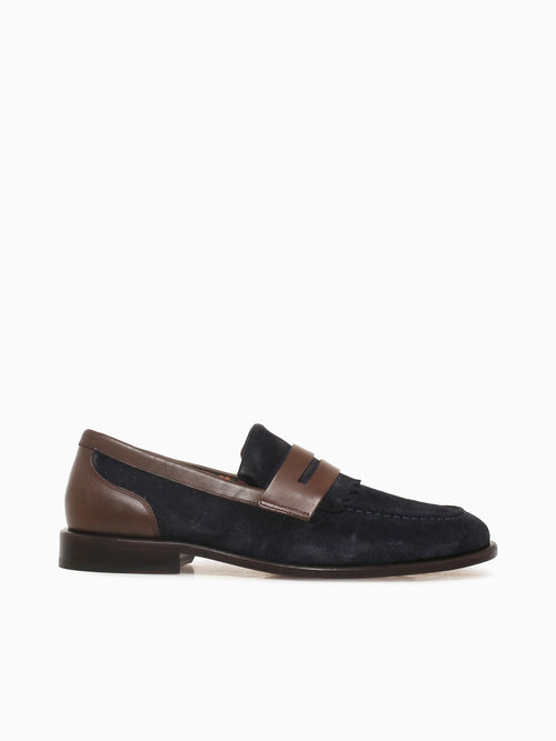 Raheem Navyblue Moca camurca Look Navy / 7 / M