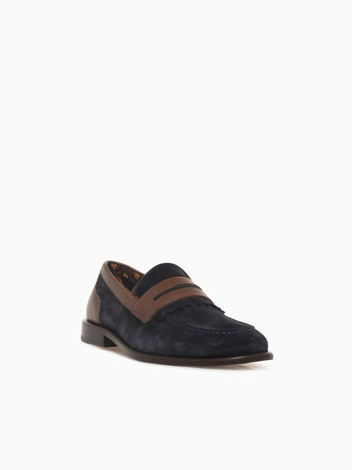 Raheem Navyblue Moca camurca Look Navy / 7 / M