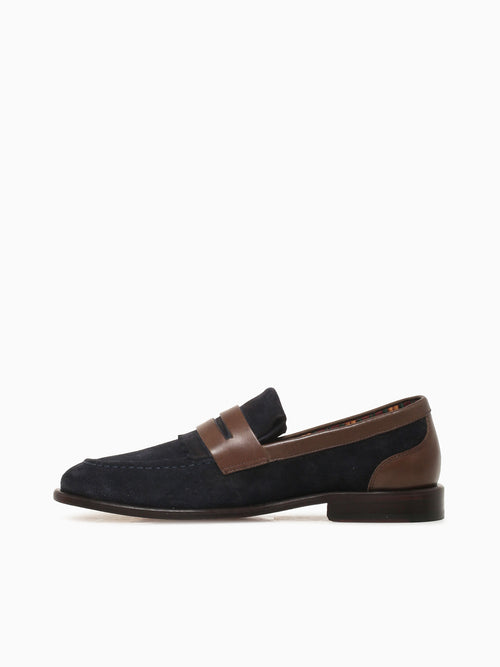Raheem Navyblue Moca camurca Look Navy / 7 / M