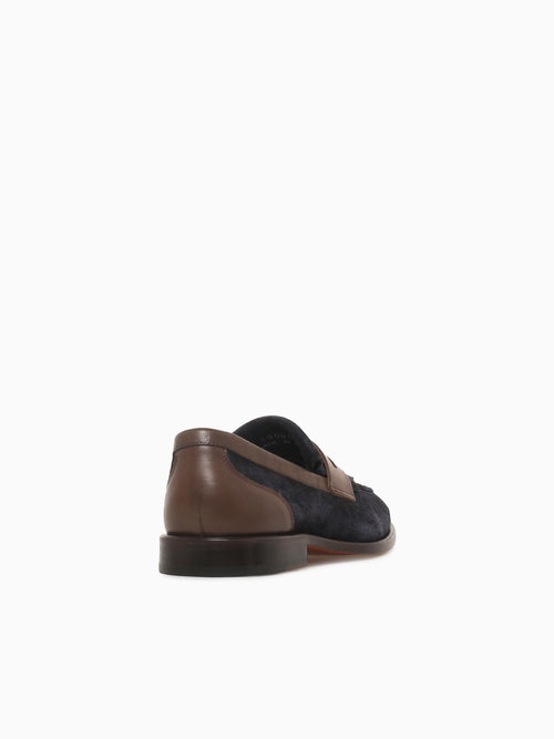 Raheem Navyblue Moca camurca Look Navy / 7 / M