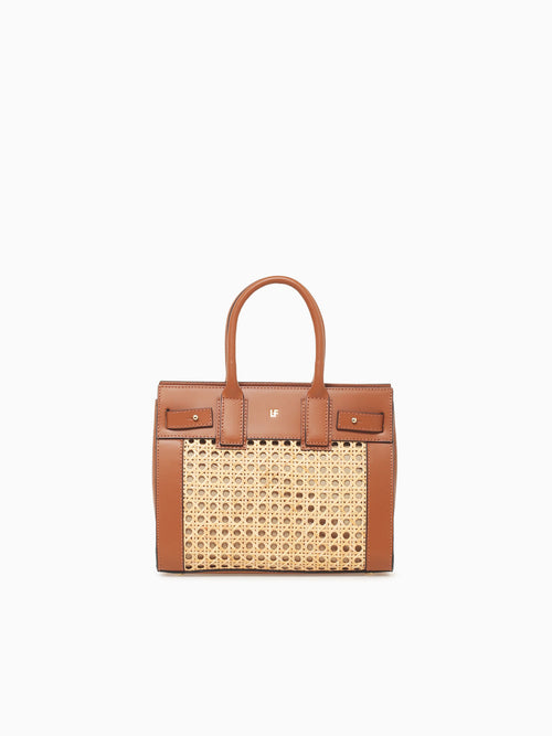 Jane Top Handle Cuoio Brown
