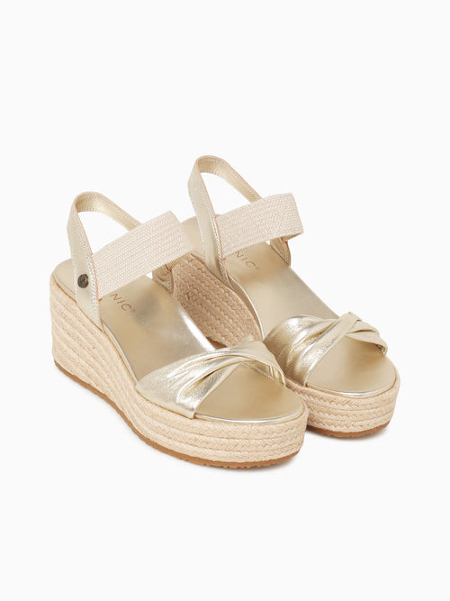 Darla Gold Leather Other / 5 / M