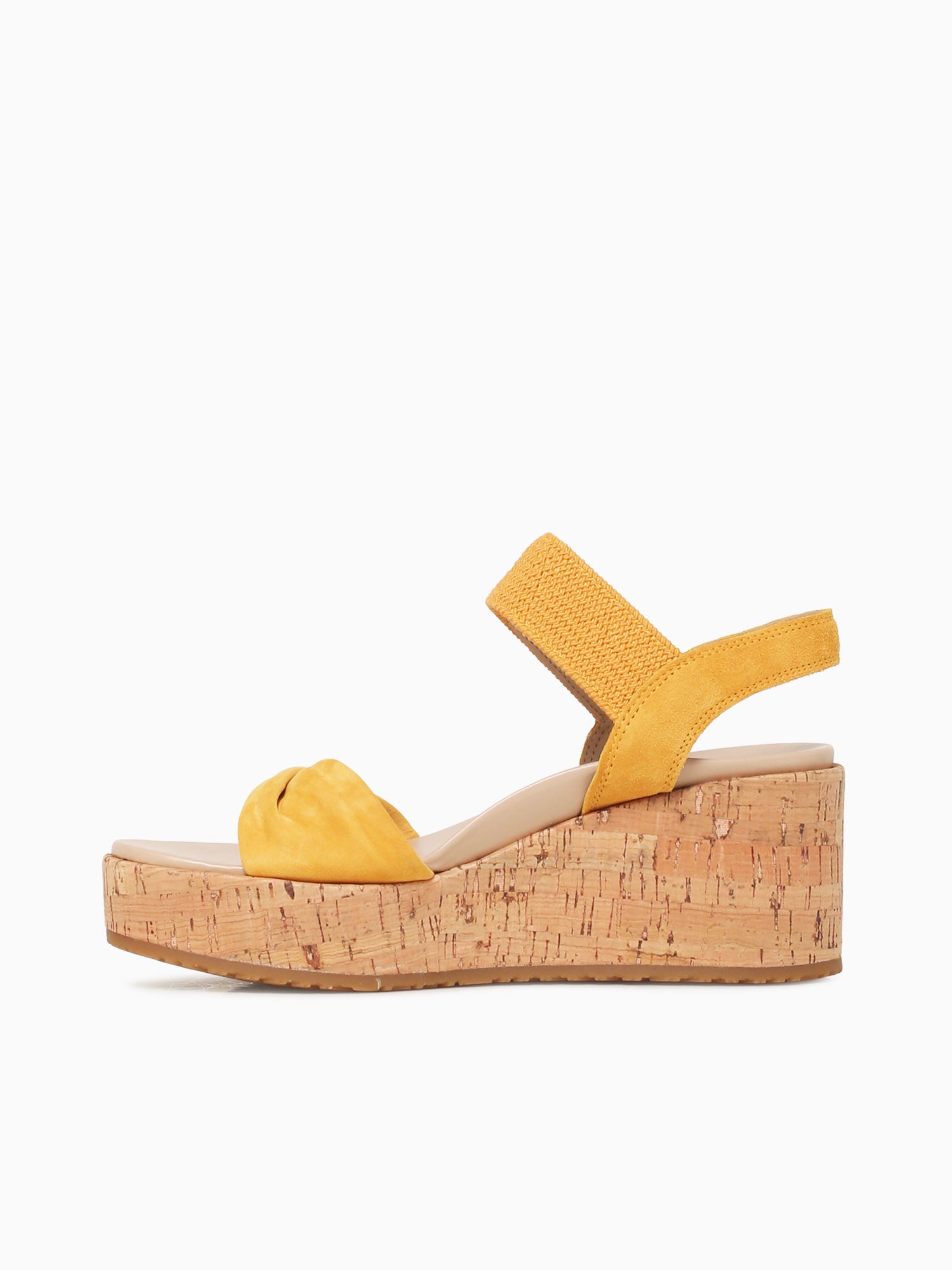 Darla Amber Yellow Suede Yellow / 5 / M