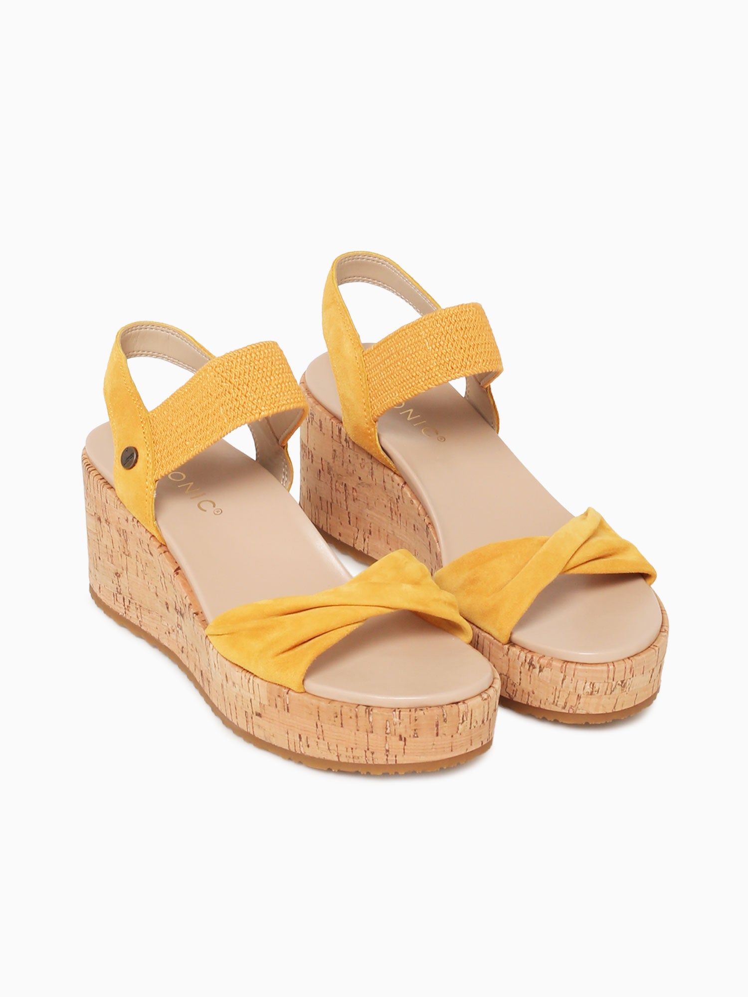 Darla Amber Yellow Suede Yellow / 5 / M