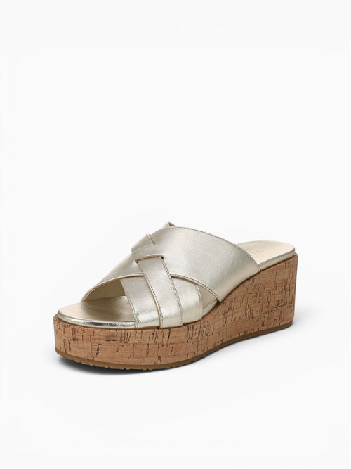 Dawn Gold Leather Gold / 5 / M
